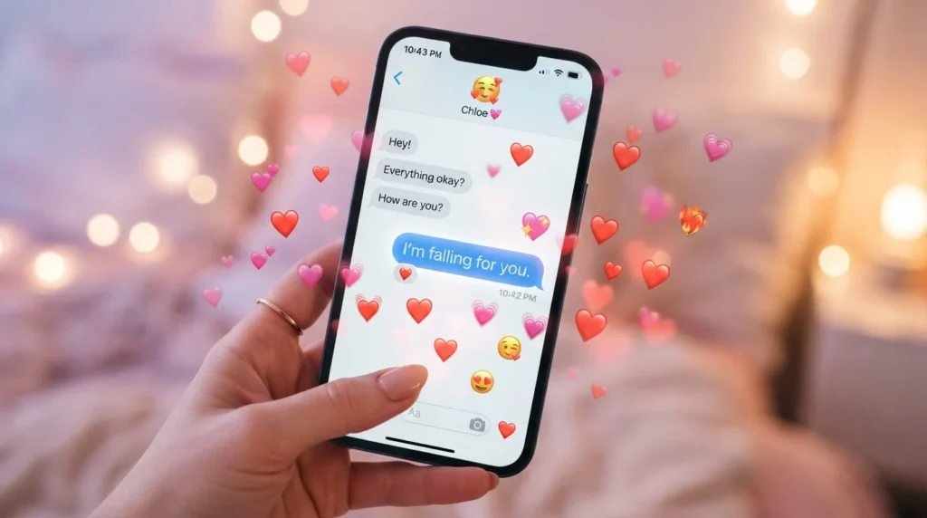 I’m falling for you responses