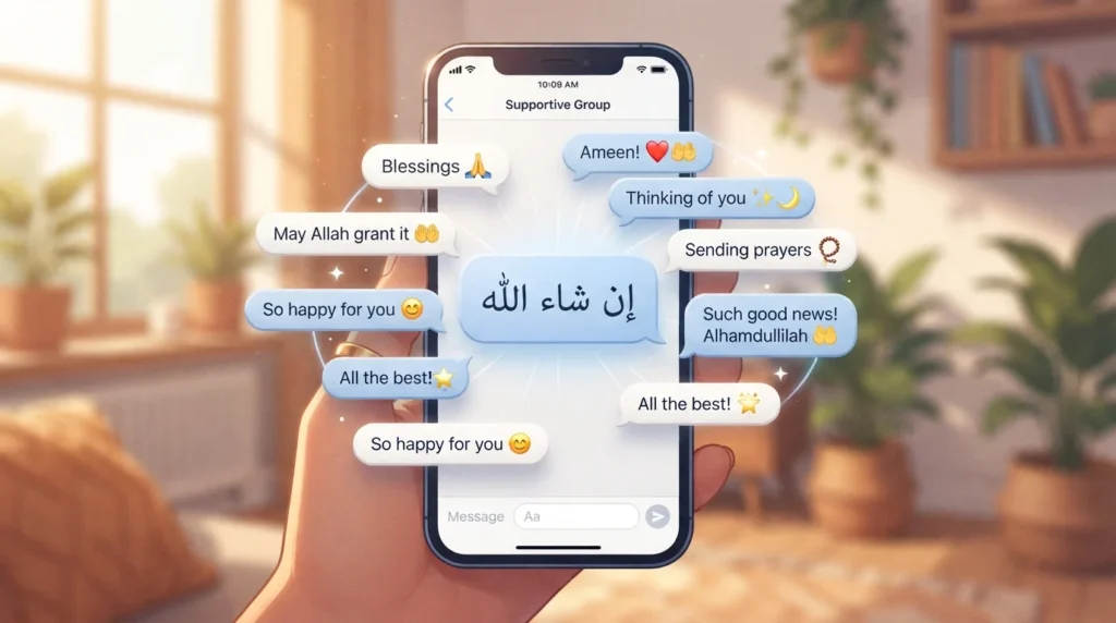 best replies to Inshallah