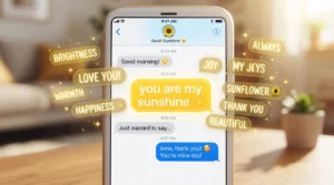 best replies when a guy calls you sunshine