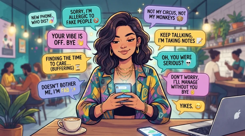 best responses to a fake friend
