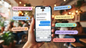 replies to you're cute