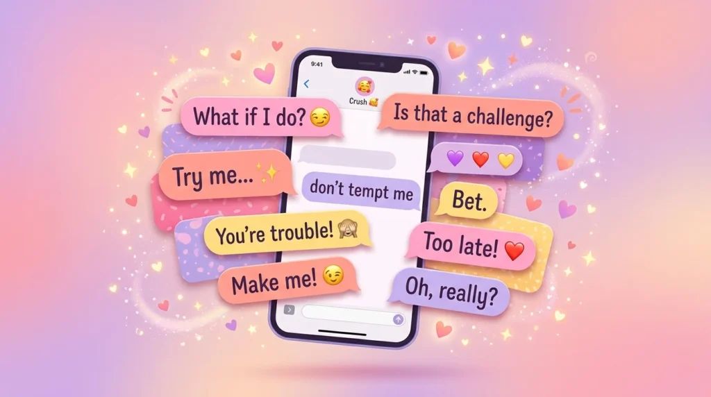 Don’t tempt me replies