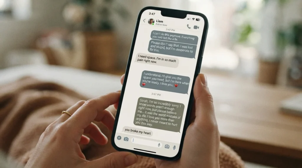Replies to you broke my heart