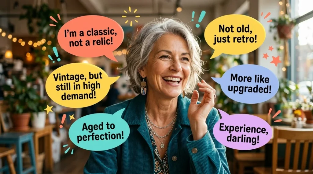 Responses to being called old