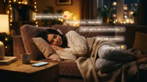 What to say when someone falls asleep