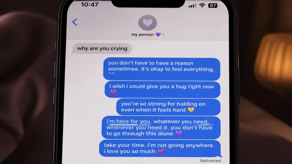 Why are you crying replies