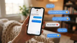 best replies to I can't wait to see you